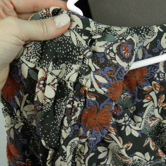 Free People Floral Tunic Small - Picture 6 of 7